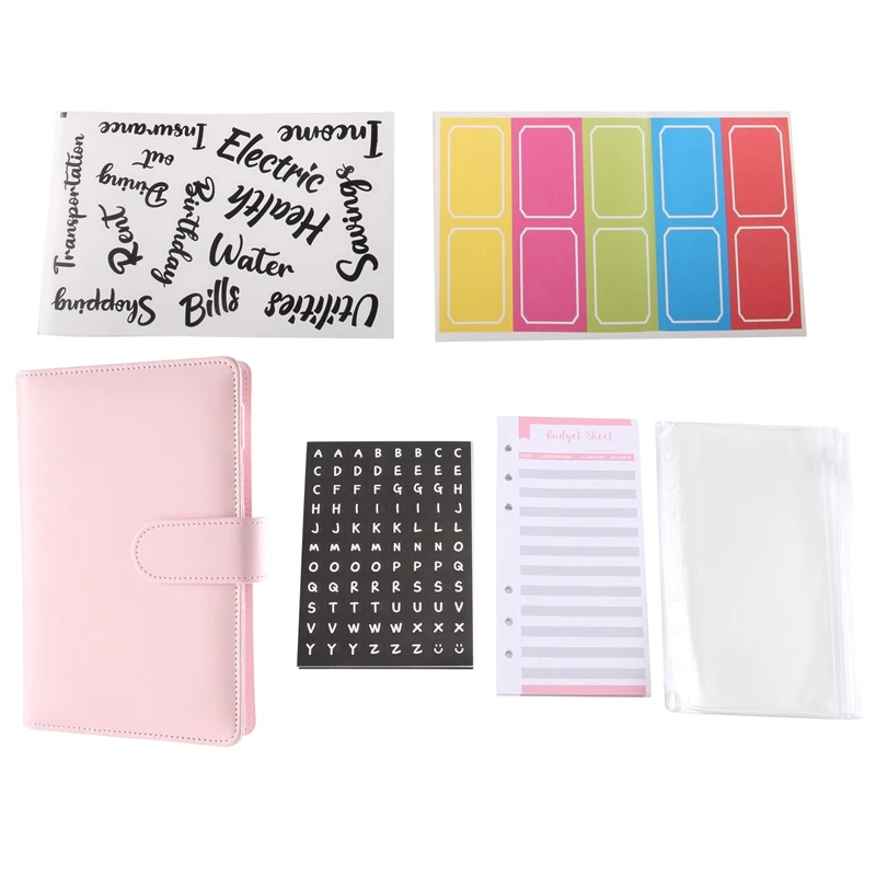 A6 Budget Binder With Cash Envelopes,Money Saving Binders,Cash Budget Envelopes System For Budgeting,Ring Binder
A6 Budget Binder With Cash Envelopes,Money Saving Binders,Cash Budget Envelopes System For Budgeting,Ring Binder