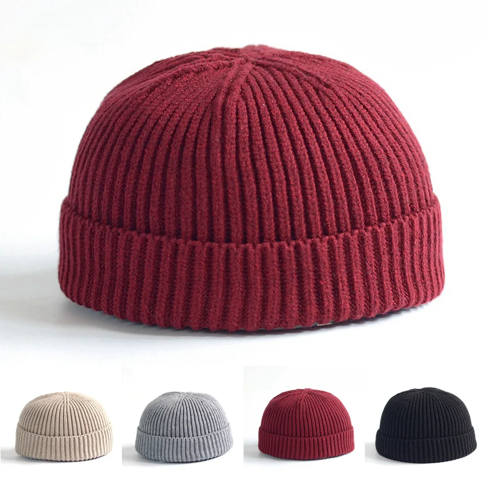 Men Women Knitted Hat Beanie Skull Cap Sailor Docker Fisherman Cuff Brimless Cap For Men Women Winter Warmer Thermal Hats
Men Women Knitted Hat Beanie Skull Cap Sailor Docker Fisherman Cuff Brimless Cap For Men Women Winter Warmer Thermal Hats