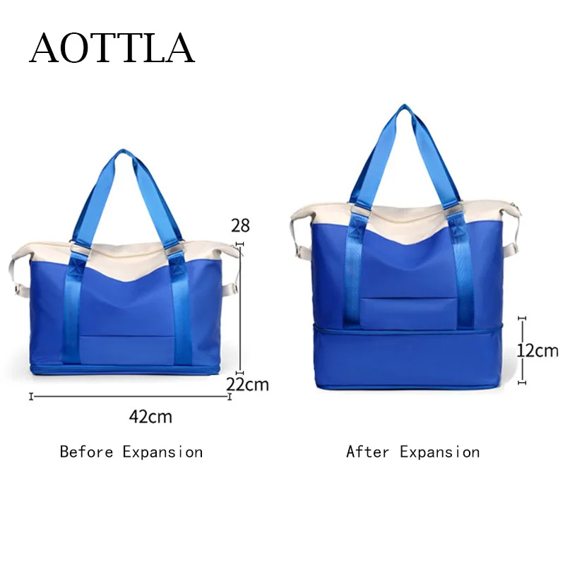 AOTTLA расширенные дорожные сумки, качественная женская сумочка, женская спортивная модная сумка для фитнеса с разными видами влаги и сухости
AOTTLA расширенные дорожные сумки, качественная женская сумочка, женская спортивная модная сумка для фитнеса с разными видами влаги и сухости