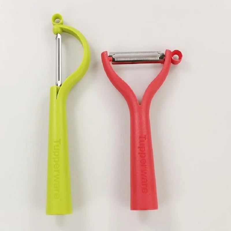 Vegetable Fruit Peeler, Tupperware Cucumber-Potato Peeler and Side Peeler, Peeler Knife, Red + Green Professional Peeler
Vegetable Fruit Peeler, Tupperware Cucumber-Potato Peeler and Side Peeler, Peeler Knife, Red + Green Professional Peeler