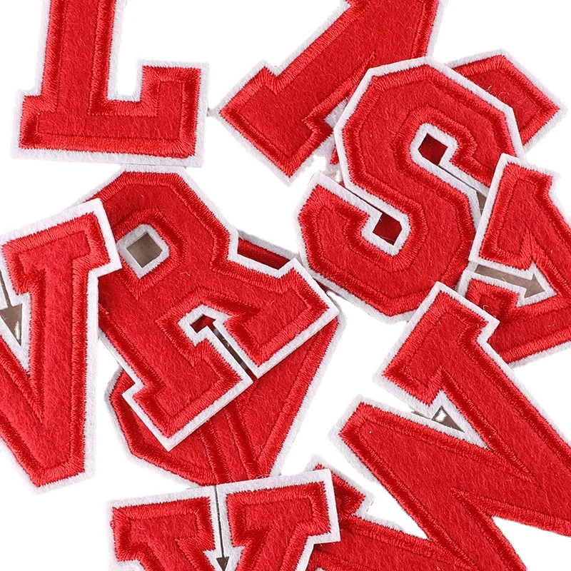 5PCS Red Letter Patch Iron on Embroidered Patches for Clothing Bags Name Alphabet Badge DIY Accessory ABC DEF LMN UVW XYZ 5.5CM
5PCS Red Letter Patch Iron on Embroidered Patches for Clothing Bags Name Alphabet Badge DIY Accessory ABC DEF LMN UVW XYZ 5.5CM