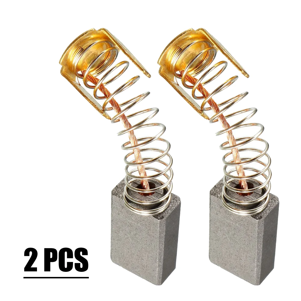 Brushes Motor Carbon Brushes 2PCS/Set Angle Carbon For General For Motor Grinder Metal Purpose Springs Durable
Brushes Motor Carbon Brushes 2PCS/Set Angle Carbon For General For Motor Grinder Metal Purpose Springs Durable