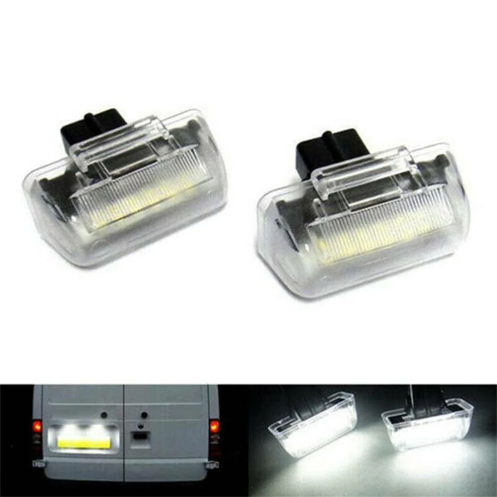 High Quality Car License Plate Light For Ford Transit 2 Pins Accessories For Tourneo Connect PC Flame Retardant
High Quality Car License Plate Light For Ford Transit 2 Pins Accessories For Tourneo Connect PC Flame Retardant
