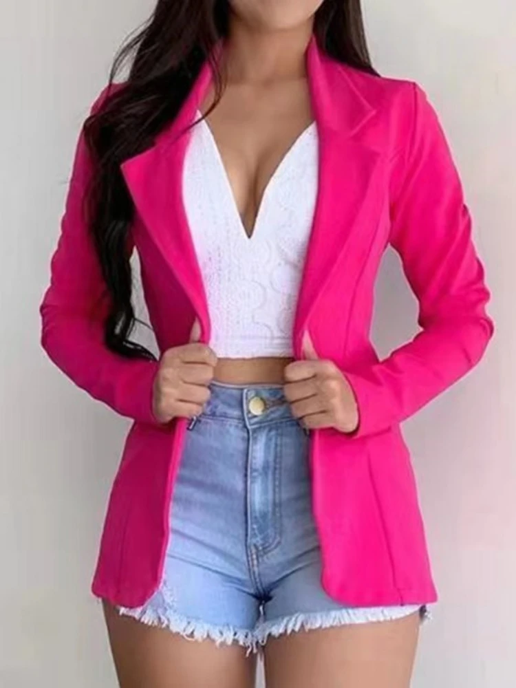 New Spring and Autumn Long Sleeve Multi-color Slim Small Suit Ladies Cardigan Jacket Office Coat Woman Jacket Blazer Women
New Spring and Autumn Long Sleeve Multi-color Slim Small Suit Ladies Cardigan Jacket Office Coat Woman Jacket Blazer Women