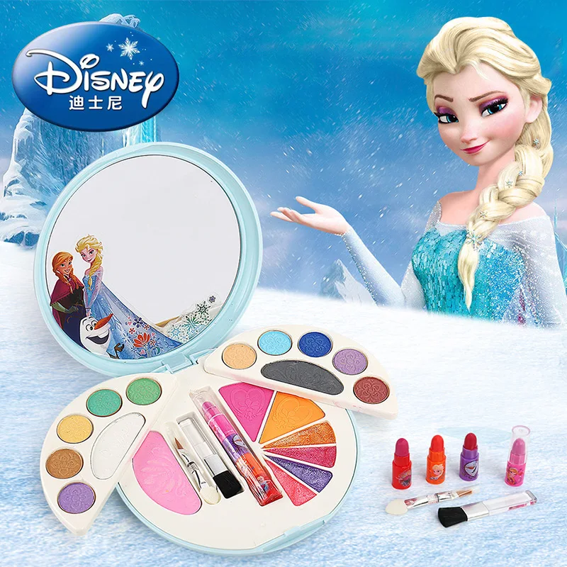 Disney Elsa Princess Frozen Play House Makeup Toy Simulation Cosmetics Set Lipstick Eye Shadow Educational Games For Girls Gifts
Disney Elsa Princess Frozen Play House Makeup Toy Simulation Cosmetics Set Lipstick Eye Shadow Educational Games For Girls Gifts