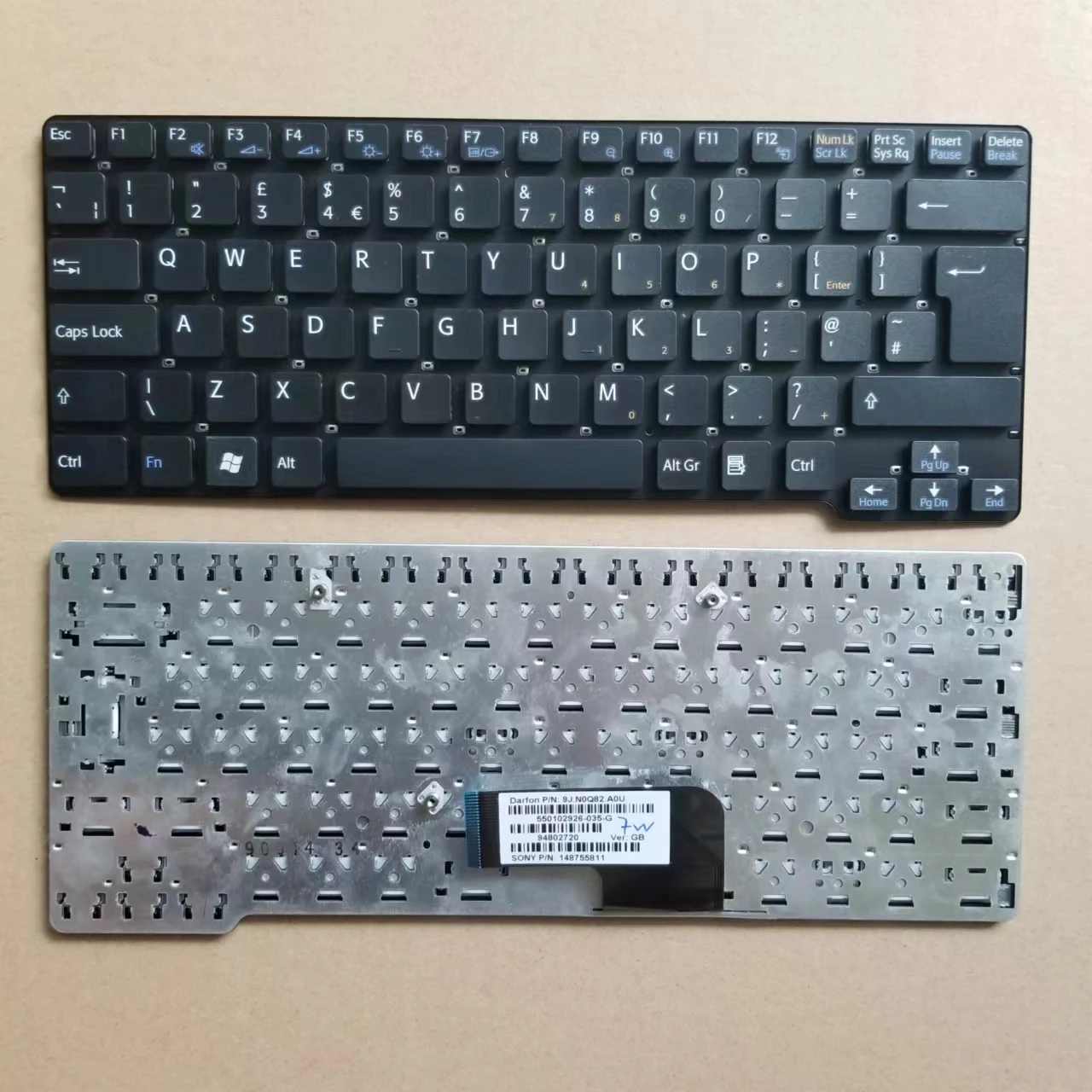 Новинка для Sony VAIO VPC CW VGN-CW Series английская клавиатура для ноутбука без рамки черный 9j. N0q82.a0u 148755811
Новинка для Sony VAIO VPC CW VGN-CW Series английская клавиатура для ноутбука без рамки черный 9j. N0q82.a0u 148755811