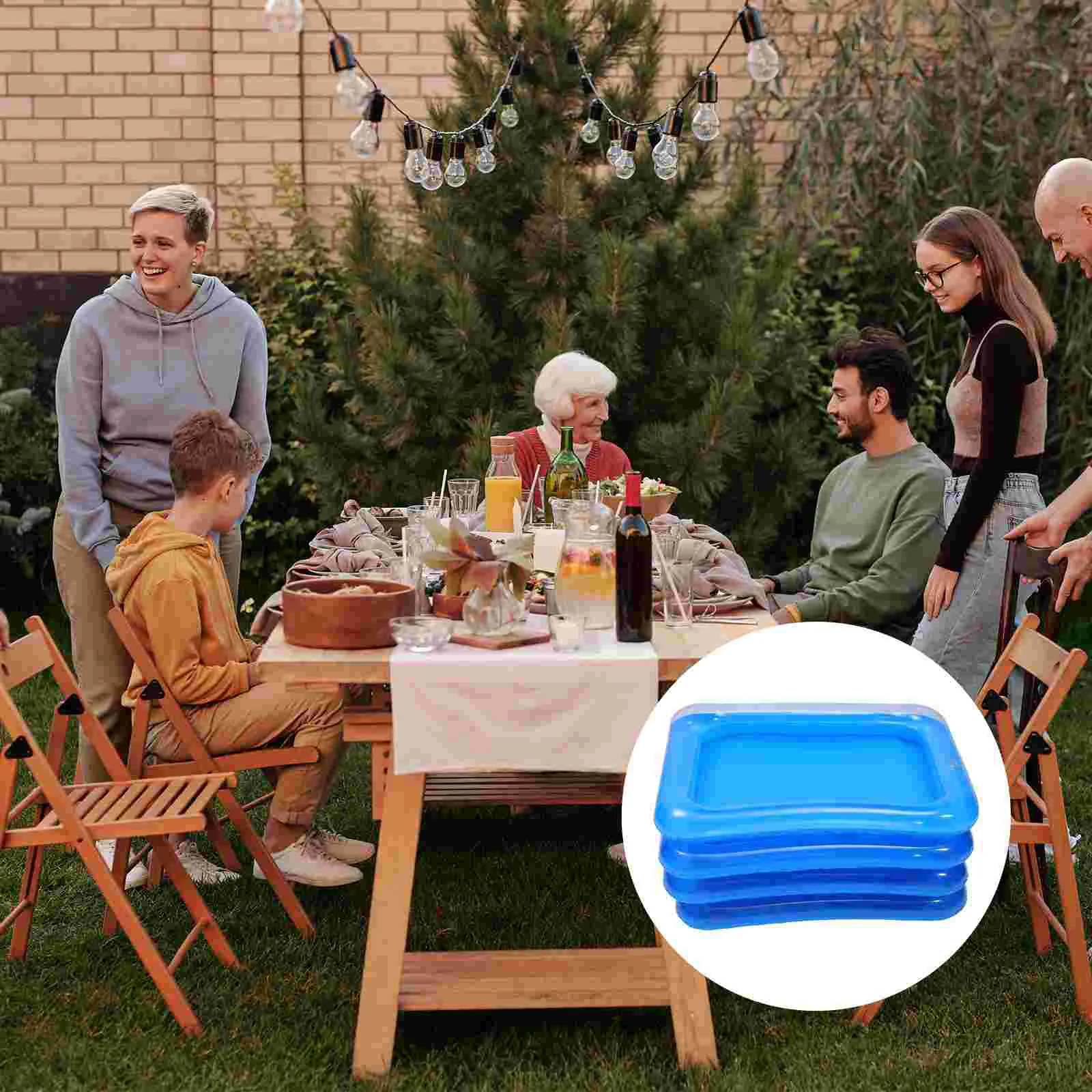 4pcs Pool Serving Bar Salad Tray Containers Buffet Cooler for Pool Use Bar Party Accessories Cooler 60x45cm
4pcs Pool Serving Bar Salad Tray Containers Buffet Cooler for Pool Use Bar Party Accessories Cooler 60x45cm