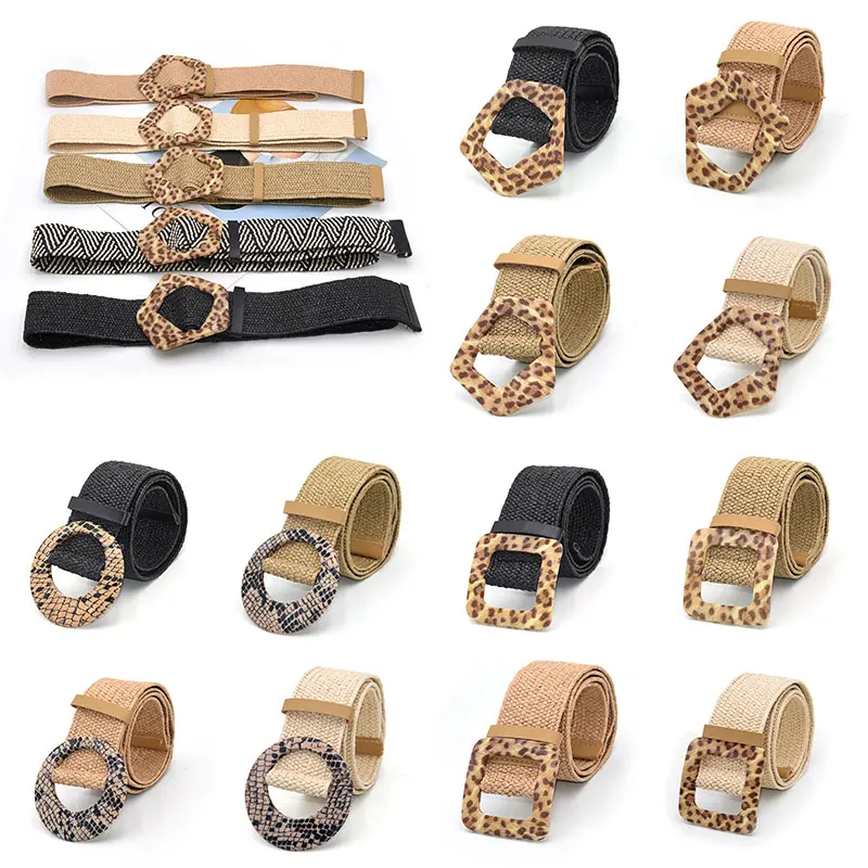 Wide Belt Fake Straw Women Belt Wooden Buckle Linen Weave Leopard Buckle Braided Belt Waist Belt Vintage Waistband Joker Straps
Wide Belt Fake Straw Women Belt Wooden Buckle Linen Weave Leopard Buckle Braided Belt Waist Belt Vintage Waistband Joker Straps