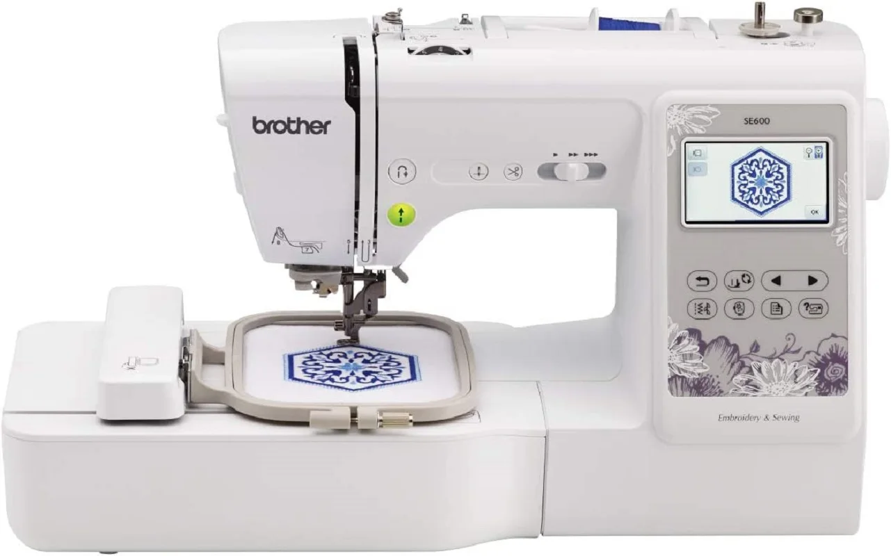 Summer discount of 50%Brother SE600 Sewing and Embroidery Machine, 80 Designs, 103 Built-In Stitches 
Summer discount of 50%Brother SE600 Sewing and Embroidery Machine, 80 Designs, 103 Built-In Stitches
