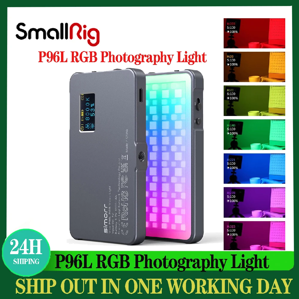 Осветительное приглушаемое двухцветсветодиодный светодиодное освещение SmallRig P96L RGB 2500K-8000K 96 + перезаряжаемое светодиодное освещение DSLR 3489
Осветительное приглушаемое двухцветсветодиодный светодиодное освещение SmallRig P96L RGB 2500K-8000K 96 + перезаряжаемое светодиодное освещение DSLR 3489