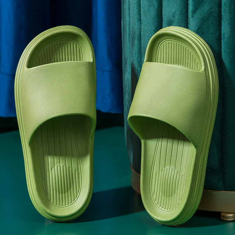 New Women Thick Platform Slippers Summer Beach Soft Sole Sandals Men Foot Massage Couples Slides Indoor Bathroom Shoes
New Women Thick Platform Slippers Summer Beach Soft Sole Sandals Men Foot Massage Couples Slides Indoor Bathroom Shoes