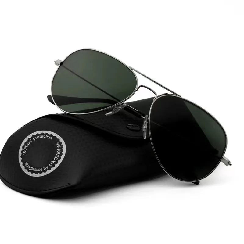 3026 sunglasses RB glass material sunglasses dark green men's and women's anti-ultraviolet driving toad glasses 3025
3026 sunglasses RB glass material sunglasses dark green men's and women's anti-ultraviolet driving toad glasses 3025