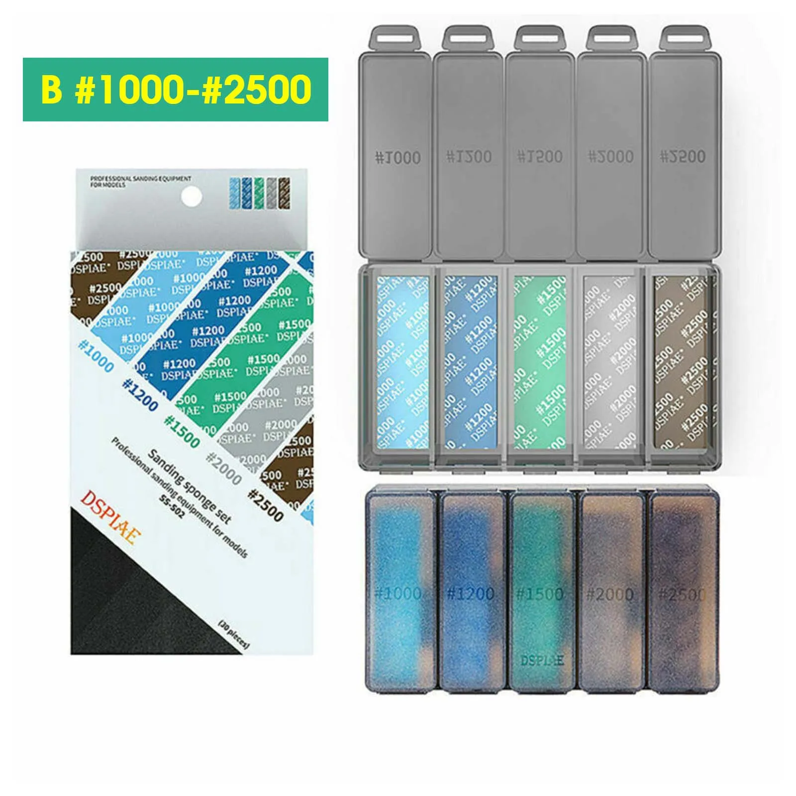 Шлифовальные губки NEWBEAT для моделирования
Шлифовальные губки NEWBEAT для моделирования