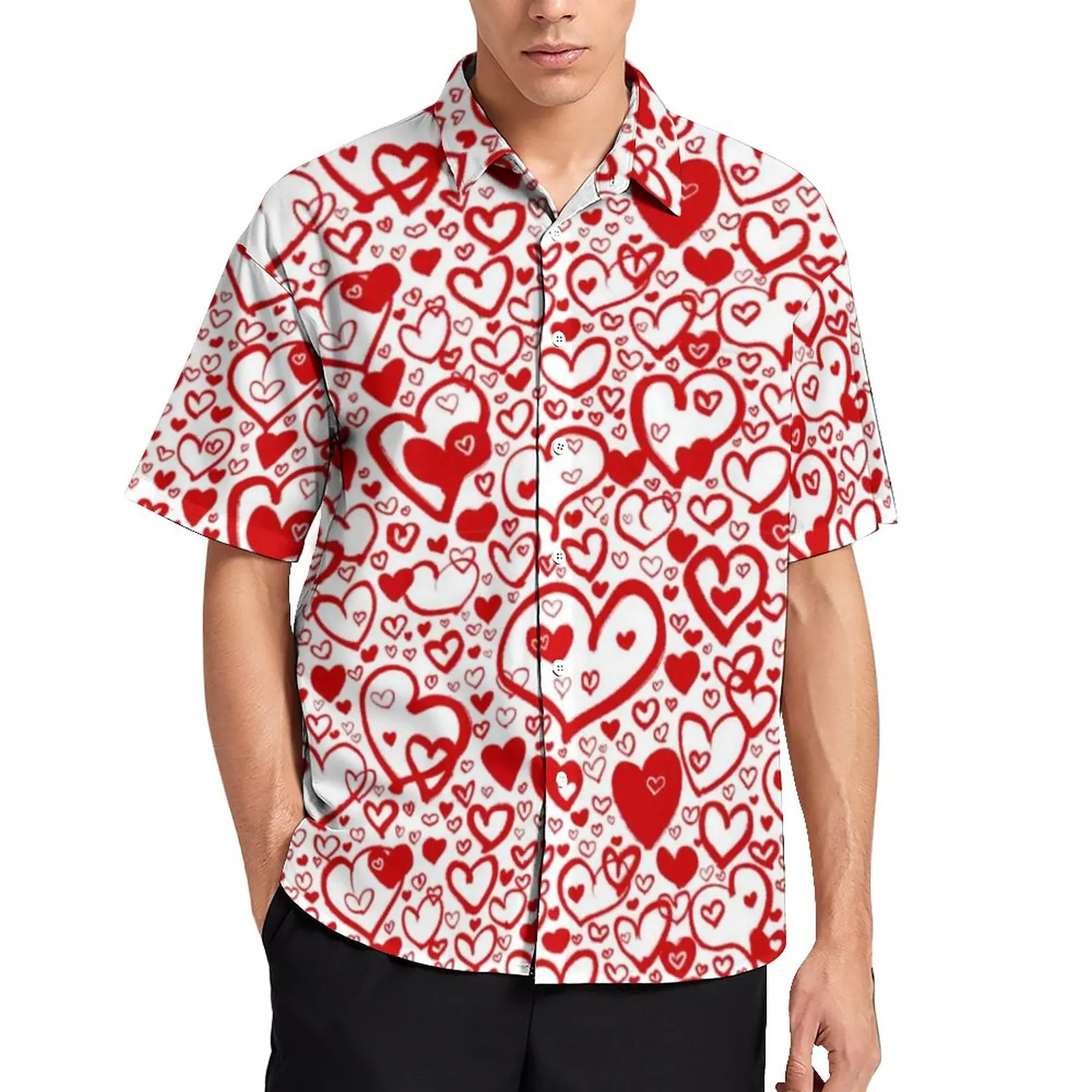 Summer Falling Heart Men's Vocation Lapel Camisa Oversized Hawaiian Shirts 3d Print Fashion Men Women Beach Short Sleeve Blouse
Summer Falling Heart Men's Vocation Lapel Camisa Oversized Hawaiian Shirts 3d Print Fashion Men Women Beach Short Sleeve Blouse