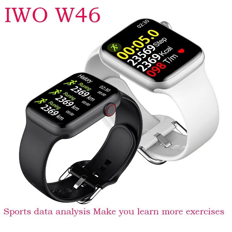 Authentic IWO W46 intelligent men and women watch a 1.75 -inch 320 * 385 wireless charger diy dial eters fitness tracker watches
Authentic IWO W46 intelligent men and women watch a 1.75 -inch 320 * 385 wireless charger diy dial eters fitness tracker watches