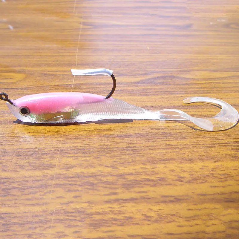 AS Soft Lure 16g/12cm Fishing Bait Jig Head T Tail Wobbler Metal Fish Silicone Artificial Leurre Tackle Swim Cast Pesca Bait
AS Soft Lure 16g/12cm Fishing Bait Jig Head T Tail Wobbler Metal Fish Silicone Artificial Leurre Tackle Swim Cast Pesca Bait