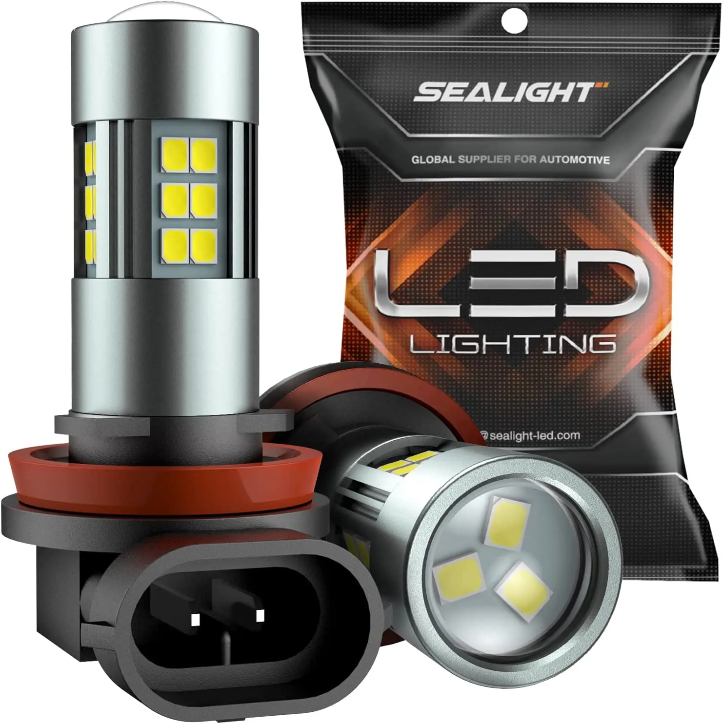 Fog Lamp Bulb 6000K Xenon White 27 SMD Chips 360 Degree Lighting Nonpolar 2 Pack
Fog Lamp Bulb 6000K Xenon White 27 SMD Chips 360 Degree Lighting Nonpolar 2 Pack