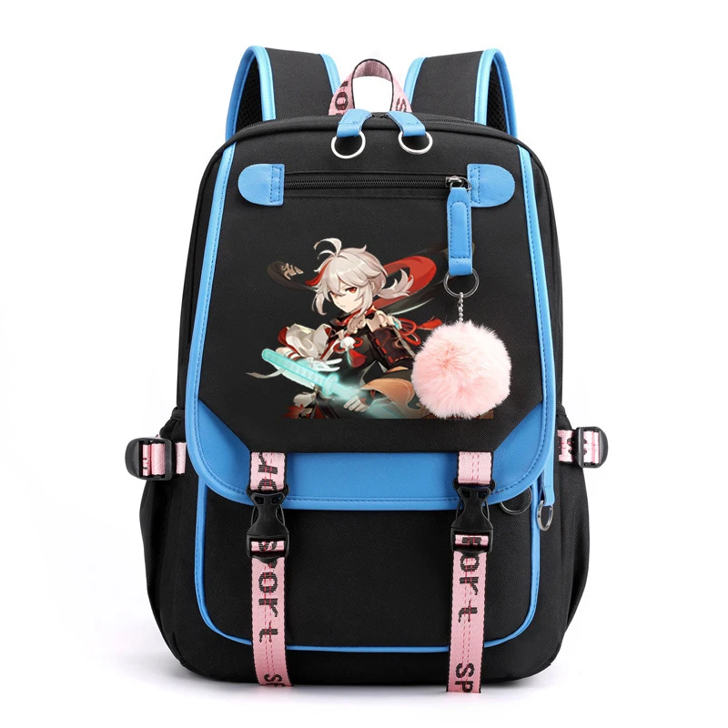Genshin Impact USB Bags Teen Girls Backpacks Cute Kawaii School Backpack Student Bag Womens Fashion New Genshin Backpacks
Genshin Impact USB Bags Teen Girls Backpacks Cute Kawaii School Backpack Student Bag Womens Fashion New Genshin Backpacks