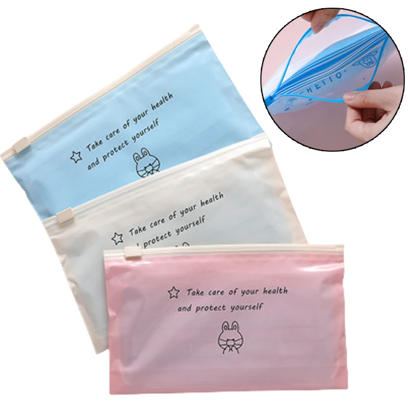 Cartoon Adult Chlidren Mask Storage Transparent Bag Portable Reusable Dustproof Mask Stationary Organizer Soft Save Bags
Cartoon Adult Chlidren Mask Storage Transparent Bag Portable Reusable Dustproof Mask Stationary Organizer Soft Save Bags
