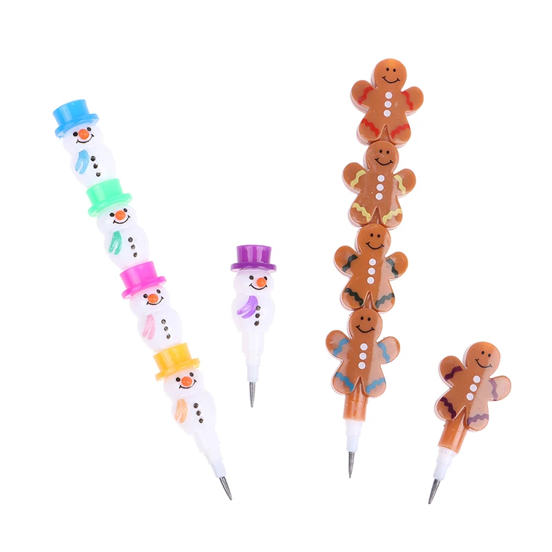 5Pcs Cute Christmas Gingersnap Stackable Block Pencils Students Drawing Writing Pens School Stationery Pencil Office Supplies
5Pcs Cute Christmas Gingersnap Stackable Block Pencils Students Drawing Writing Pens School Stationery Pencil Office Supplies
