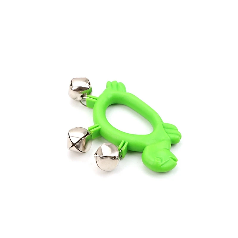 Turtle Shape Hand Bells Handheld Tambourine Tambourine With 6 Jingle Metal Bells For Kid Toy Musical Instrument
Turtle Shape Hand Bells Handheld Tambourine Tambourine With 6 Jingle Metal Bells For Kid Toy Musical Instrument