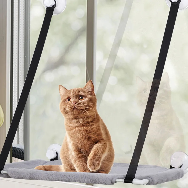 BONZERpet Cat Hammock Hanging Bed Cat Sunny Window Seat Mount Comfortable Pet Bed Shelf Seat Beds Pet Products
BONZERpet Cat Hammock Hanging Bed Cat Sunny Window Seat Mount Comfortable Pet Bed Shelf Seat Beds Pet Products