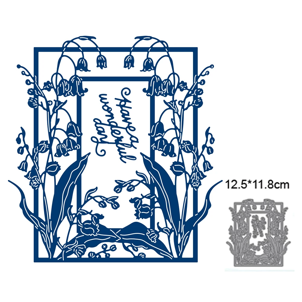 Lily of the Valley Flowers Background 2022 New Metal Cutting Dies Decoration Scrapbook Knife Mould Blade Punch Stencils Dies
Lily of the Valley Flowers Background 2022 New Metal Cutting Dies Decoration Scrapbook Knife Mould Blade Punch Stencils Dies