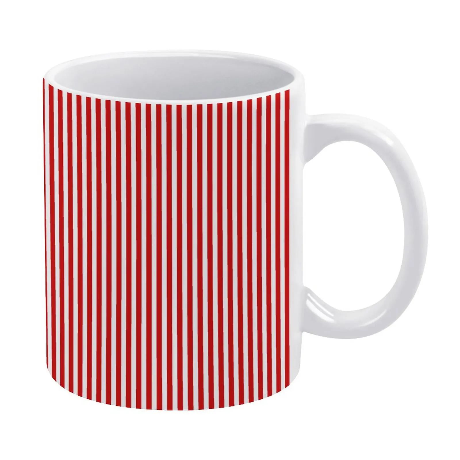 Candy Stripes Mug Red and White Stripe Pottery Cappuccino Mug Cheap Colored Cups
Candy Stripes Mug Red and White Stripe Pottery Cappuccino Mug Cheap Colored Cups