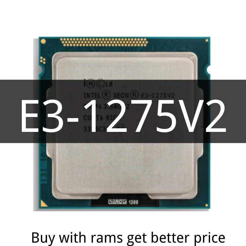

Xeon E3-1275V2 E3 1275 V2 3.5 GHz Quad-Core CPU Processor 8M 77W LGA 1155