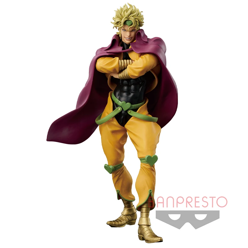 27cm Judai Original Banpresto JoJo's Bizarre Adventure Stardust Crusaders Grandista Dio Brando PVC Action Figure Model Doll Toys
27cm Judai Original Banpresto JoJo's Bizarre Adventure Stardust Crusaders Grandista Dio Brando PVC Action Figure Model Doll Toys