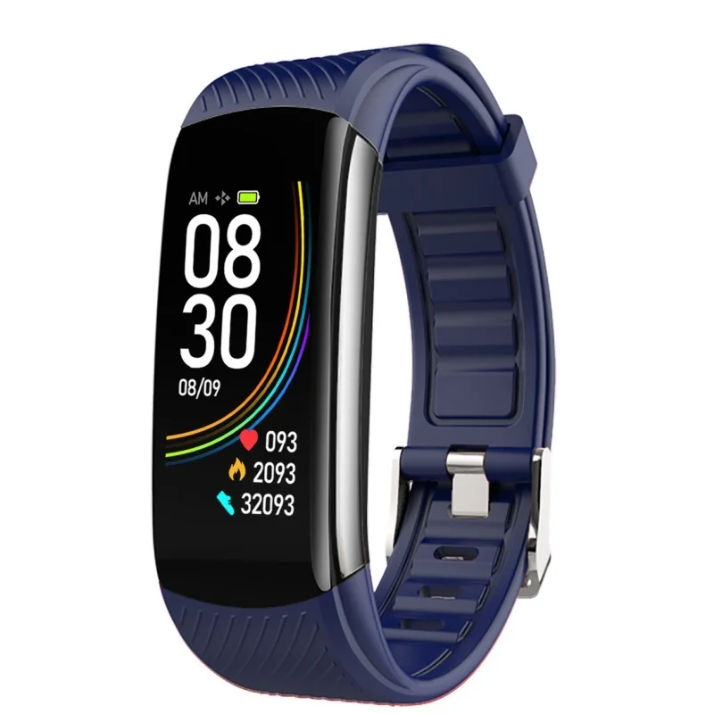 Bluetooth C6T body temperature smart bracelet heart rate black technology product silicone bracelet
Bluetooth C6T body temperature smart bracelet heart rate black technology product silicone bracelet