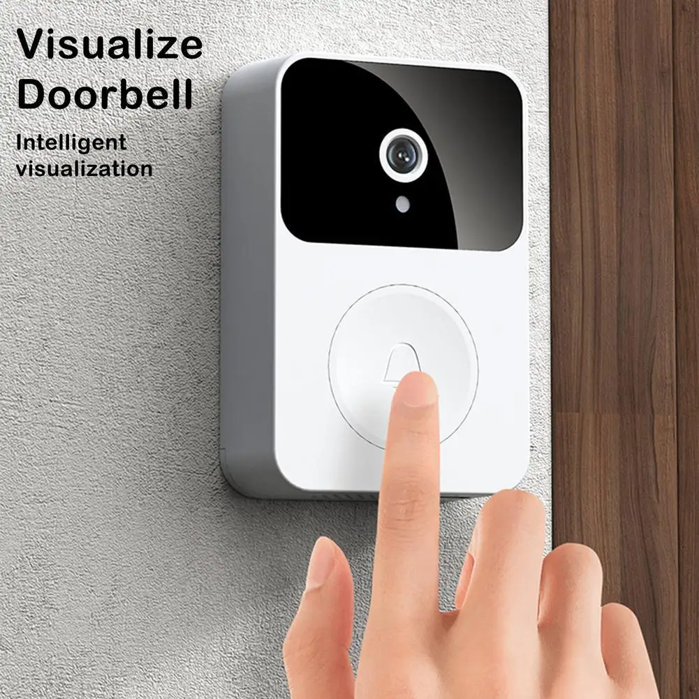 X9 Smart Wifi Video Doorbell HD Night Vision Camera Video Intercom Remote Control Doorbell Rechargeable Built-in Battery
X9 Smart Wifi Video Doorbell HD Night Vision Camera Video Intercom Remote Control Doorbell Rechargeable Built-in Battery