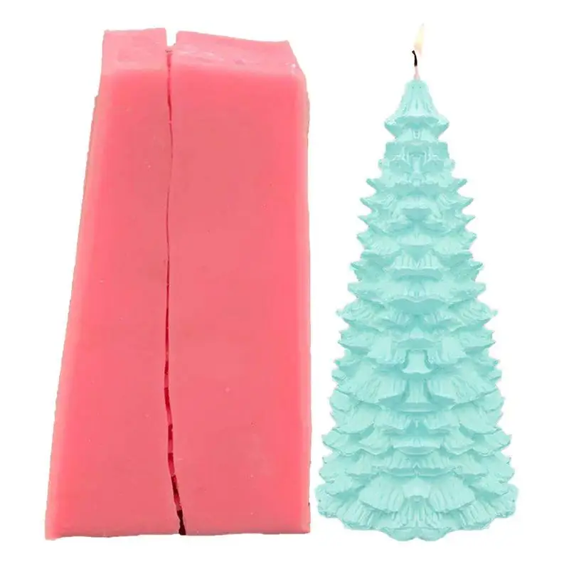 Christmas Tree Shape Candle Mold Silicone Molds Handmade Aromatherapy Candle Making Mould Christmas Handmade Soap Molds DIY 3D
Christmas Tree Shape Candle Mold Silicone Molds Handmade Aromatherapy Candle Making Mould Christmas Handmade Soap Molds DIY 3D