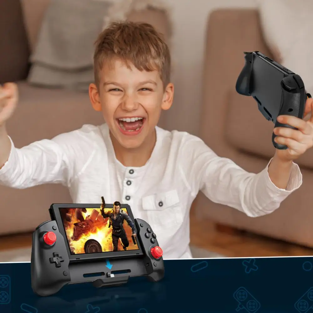 Handle Joypad Dual Shock Grip Console Gamepad 1pc Wireless Gamepad For Switch Type-c Switch New Gamepad 2023
Handle Joypad Dual Shock Grip Console Gamepad 1pc Wireless Gamepad For Switch Type-c Switch New Gamepad 2023