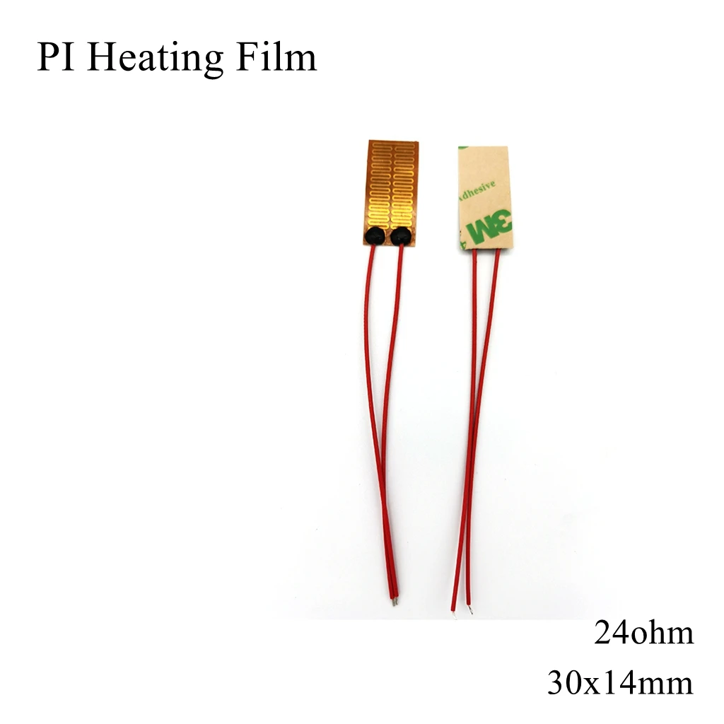 30x14mm 5V 12V 24V 110V 220V PI Heating Film Polyimide Adhesive Electric Heater Plate Panel Pad Mat Fuel Foil Oil Engine Tank
30x14mm 5V 12V 24V 110V 220V PI Heating Film Polyimide Adhesive Electric Heater Plate Panel Pad Mat Fuel Foil Oil Engine Tank