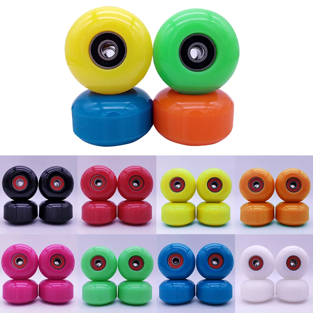4 Pcs 52x32mm 95A Soft Longboard Skateboard Wheels+ABEC-9 Bearing Durable PU Wheels With Bearing 52x32mm For Street Cruising
4 Pcs 52x32mm 95A Soft Longboard Skateboard Wheels+ABEC-9 Bearing Durable PU Wheels With Bearing 52x32mm For Street Cruising