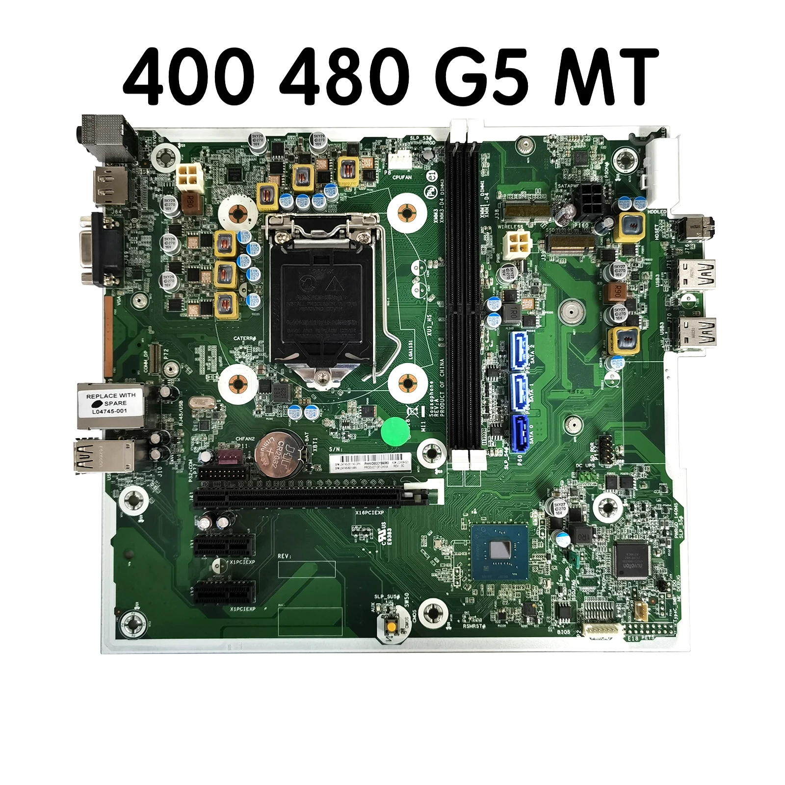 Оригинальная материнская плата для HP 400 G5 480 G5 MT, материнская плата 100% протестирована, полностью работает
Оригинальная материнская плата для HP 400 G5 480 G5 MT, материнская плата 100% протестирована, полностью работает