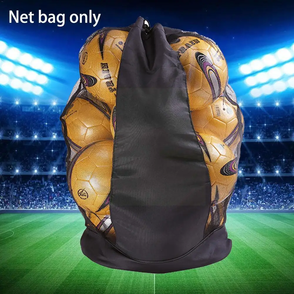 Outdoor Soccer Bag Large Capacity Ball Pocket Football Bags Sports Storage Bag Mesh Beam Adjustable Pool K4o9
Outdoor Soccer Bag Large Capacity Ball Pocket Football Bags Sports Storage Bag Mesh Beam Adjustable Pool K4o9