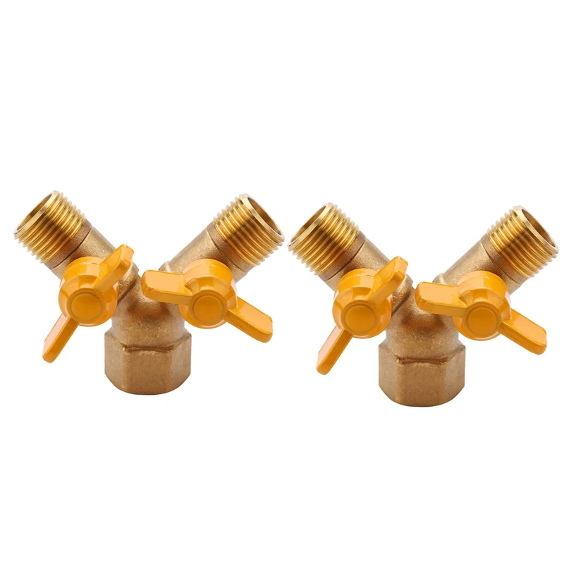 2X 2 Way 1/2 Inch Faucet Adapter Outside Garden Irrigation Tap Adapter And Hose Divider
2X 2 Way 1/2 Inch Faucet Adapter Outside Garden Irrigation Tap Adapter And Hose Divider