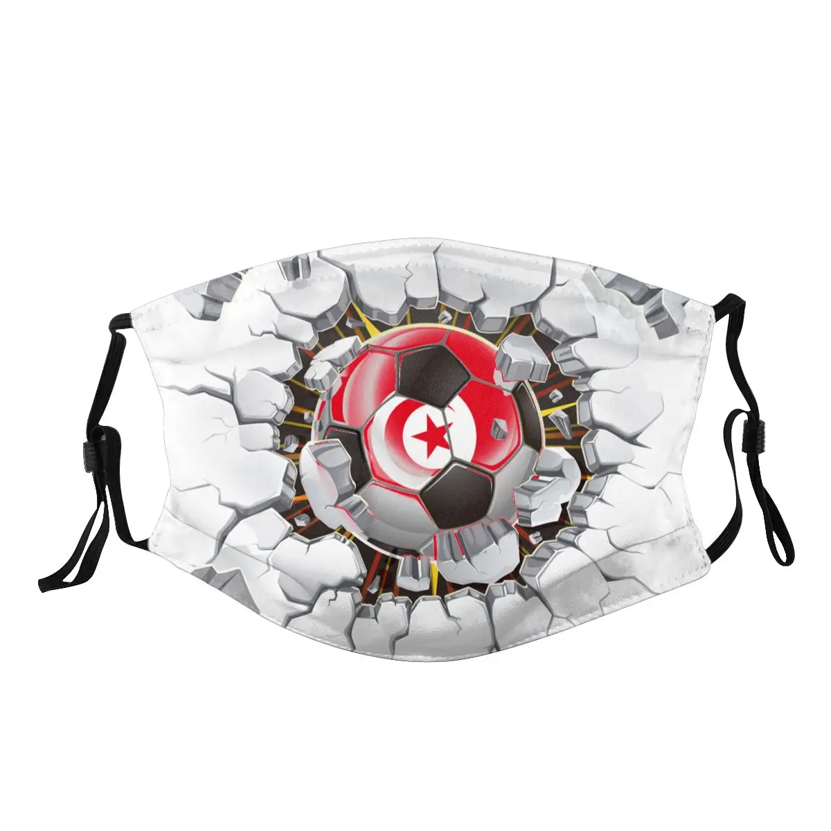 Футболка с надписью «World Soccer» 2022, Тунис, разрывные барьеры, необычная маска 100%, фотоальбом 1 шт. 
Футболка с надписью «World Soccer» 2022, Тунис, разрывные барьеры, необычная маска 100%, фотоальбом 1 шт.