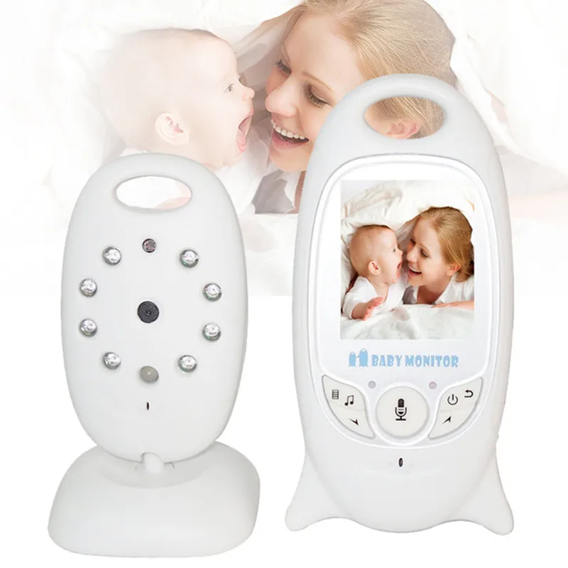 Wireless Video Baby Monitor 2.0 Inch Color Security Camera 2 Way Talk Nightvision IR LED Temperature Monitoring VB601
Wireless Video Baby Monitor 2.0 Inch Color Security Camera 2 Way Talk Nightvision IR LED Temperature Monitoring VB601