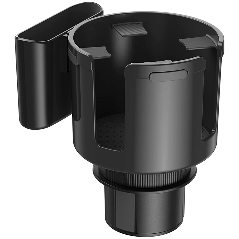 Car Cup Holder Expander Adapter (Adjustable) With Removable Phone Holder,With Rubber Fits Less Than 4.4 Inch Bottles
Car Cup Holder Expander Adapter (Adjustable) With Removable Phone Holder,With Rubber Fits Less Than 4.4 Inch Bottles
