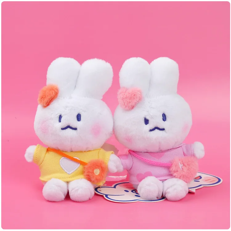 Original Cartoon Soft Cute Rabbit Mongmongmong Plush Doll Small Key Chain Couple Schoolbag Pendant Girls' Birthday Gifts New
Original Cartoon Soft Cute Rabbit Mongmongmong Plush Doll Small Key Chain Couple Schoolbag Pendant Girls' Birthday Gifts New