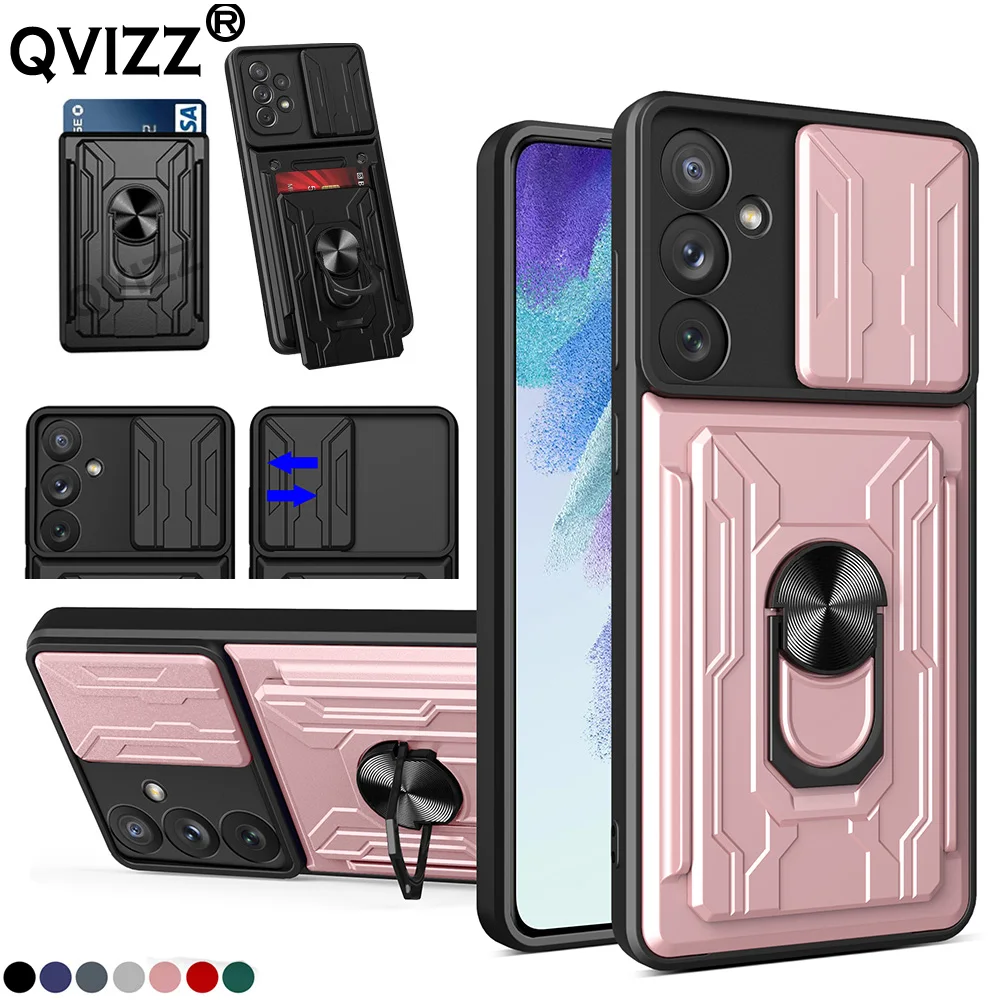 Luxury Slide Camera Case for Samsung A54 5G A 54 54A Card Slot Pocket Car Magnetic Ring Holder Phone Cover Galaxy A54 SamsungA54
Luxury Slide Camera Case for Samsung A54 5G A 54 54A Card Slot Pocket Car Magnetic Ring Holder Phone Cover Galaxy A54 SamsungA54