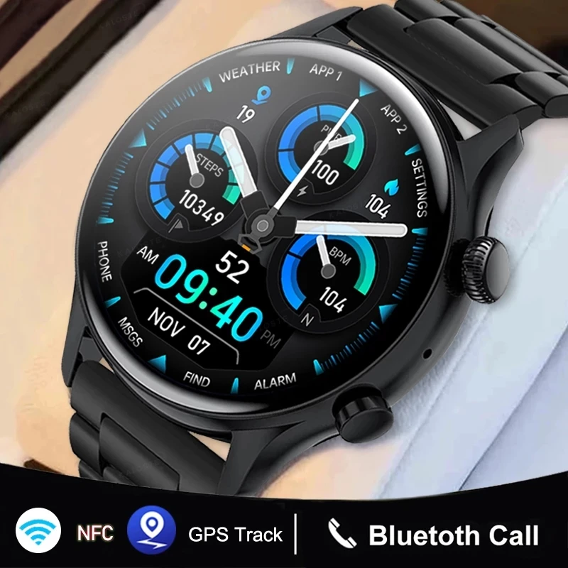 For Samsung Xiaomi Huawei NFC Smartwatch Men AMOLED Always On Display Bluetooth Call Smart Watch Sports IP68 Waterproof Clocks
For Samsung Xiaomi Huawei NFC Smartwatch Men AMOLED Always On Display Bluetooth Call Smart Watch Sports IP68 Waterproof Clocks