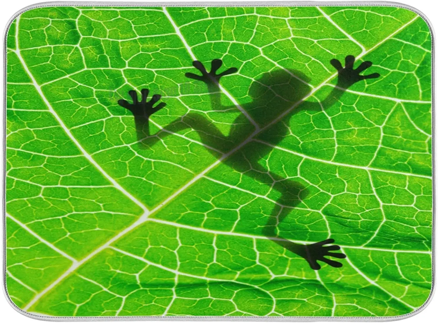 Animal Frog Leaf Dish Drying Mat Microfiber Ultra Absorbent Reversible Hanging Drainer Pad for Kitchen Counter Washable
Animal Frog Leaf Dish Drying Mat Microfiber Ultra Absorbent Reversible Hanging Drainer Pad for Kitchen Counter Washable