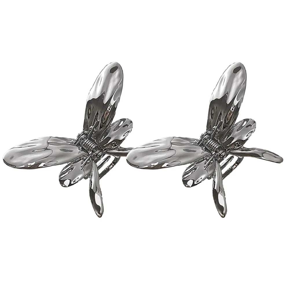 2 Pcs Butterfly Claw Fashion Accessories Clip Metal Clips Thick Bling Elegant Women's
2 Pcs Butterfly Claw Fashion Accessories Clip Metal Clips Thick Bling Elegant Women's