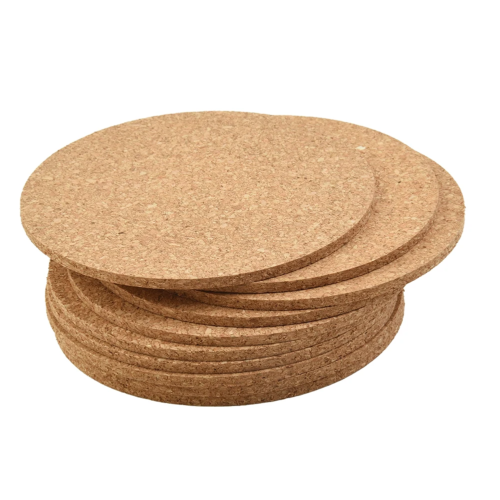 Coaster Cork Mat Anti-slip Can Be Written Self-adhesive 100 X 100 X 3mm Cork Cork Mat Decorative Element Round
Coaster Cork Mat Anti-slip Can Be Written Self-adhesive 100 X 100 X 3mm Cork Cork Mat Decorative Element Round