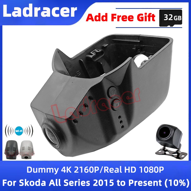 Ladracer SKD09 4K 2160P Car DVR Wifi Dash Cam Video Recorder For Skoda 86mm Scala Superb Kamiq Kodiaq Karoq Kodiak Yeti Octavia
Ladracer SKD09 4K 2160P Car DVR Wifi Dash Cam Video Recorder For Skoda 86mm Scala Superb Kamiq Kodiaq Karoq Kodiak Yeti Octavia