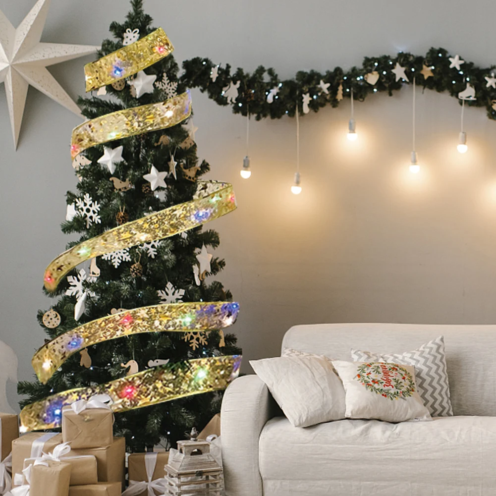Christmas Bowknot String Lamp Copper Wire Ribbon Fairy Decor Lights Party Ornaments Holiday Supplies for Home Living Room Garden
Christmas Bowknot String Lamp Copper Wire Ribbon Fairy Decor Lights Party Ornaments Holiday Supplies for Home Living Room Garden